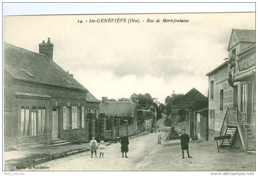 SAINTE-GENEVIEVE - Rue De Mortefontaine - Sainte-Geneviève