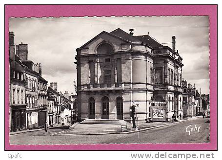 Carte 1945 MAMERS -théatre Municipal Ou Cinéma Rex -pompe à Essence Mobiloil - Mamers