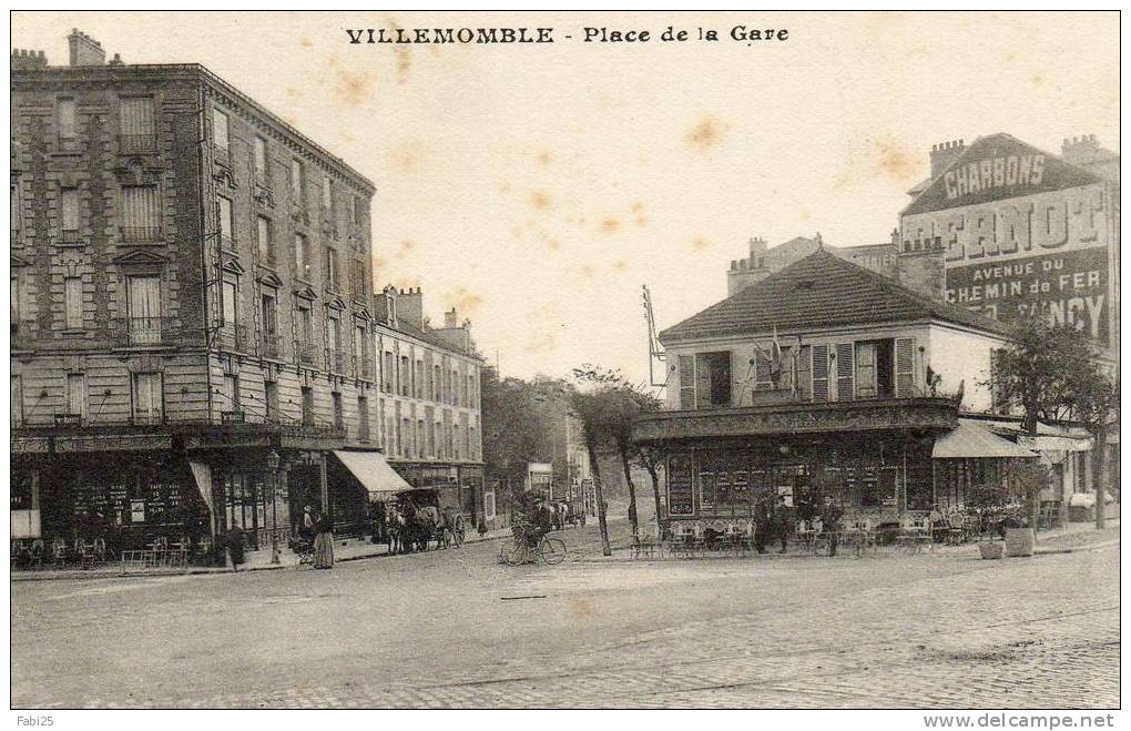 VILLEMOMBLE Place Del A Gare - Villemomble