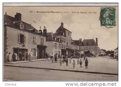 OUZOUER LE MARCHE PLACE DU MARCHE COTE SUD - Autres & Non Classés