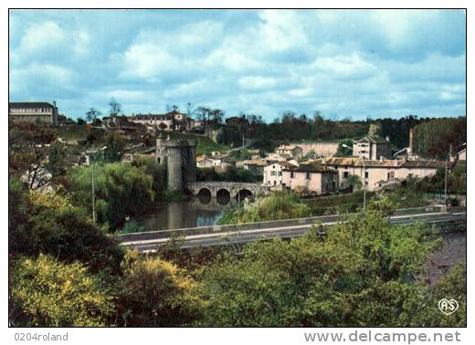 Parthenay - La Porte St Jacques Et Vue Générale - Rohan