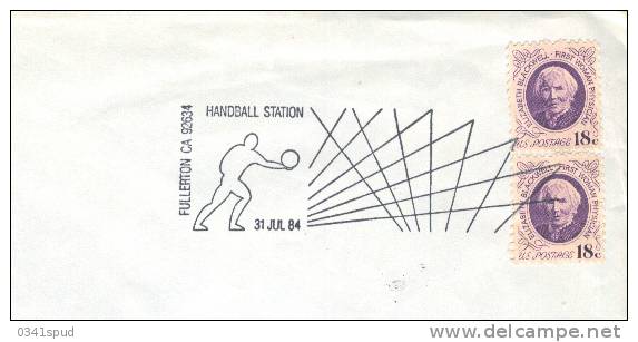 Jeux Olympiques 1984  USA   Handball Pallamano - Balonmano