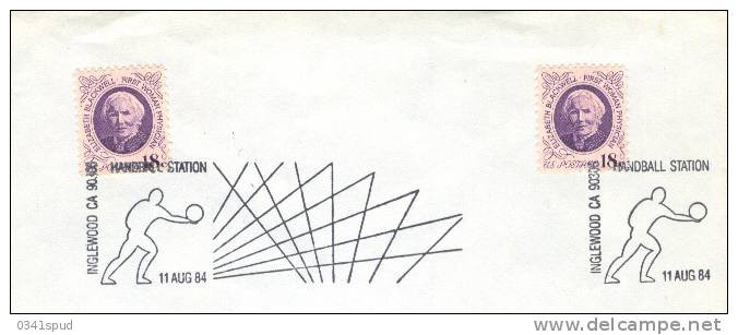 Jeux Olympiques 1984  USA  Handball Pallamano - Balonmano