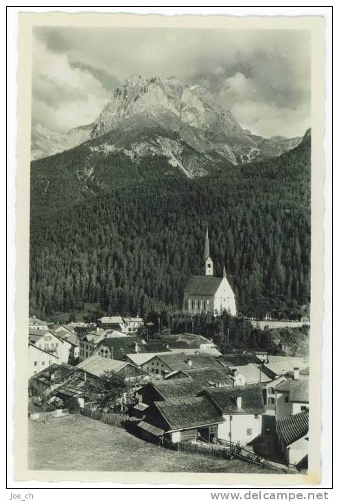 Schweiz/Suisse: Schuls/Scuol Mit Piz Lschanna, 2 Scans - Scuol