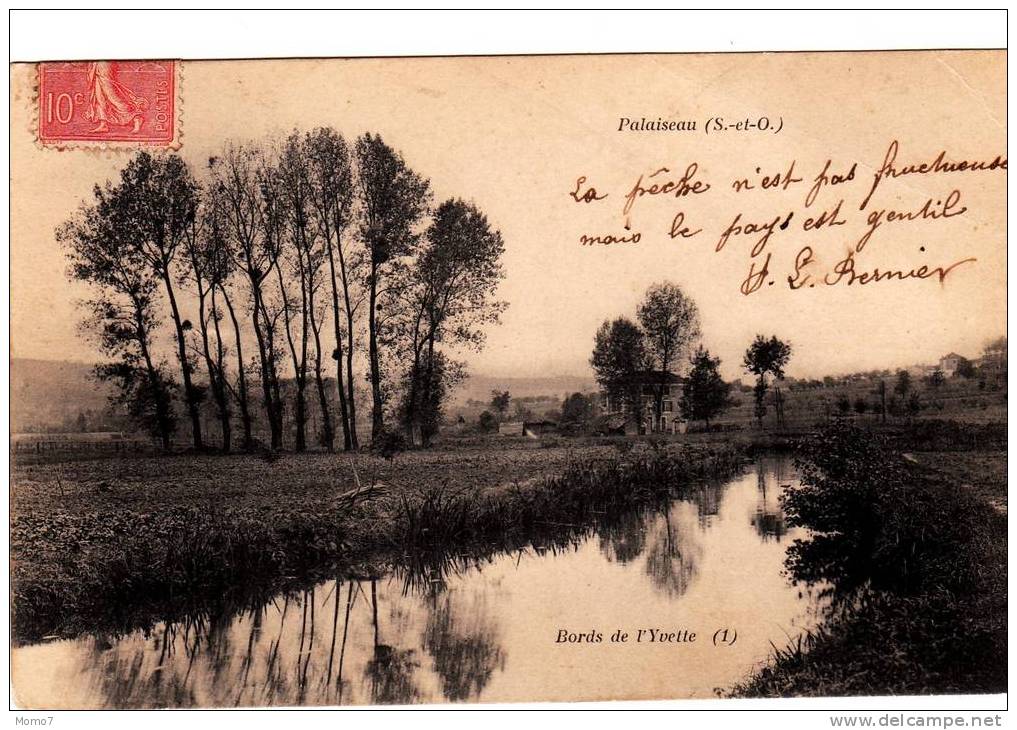 CPA 91 PALAISEAU - Bords De L'Yvette - 1906 - Palaiseau