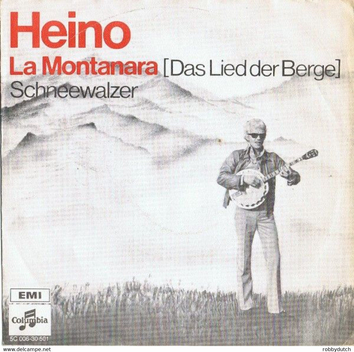 * 7" * HEINO - LA MONTANARA (Holland 1972 Ex-!!!) - Other - German Music