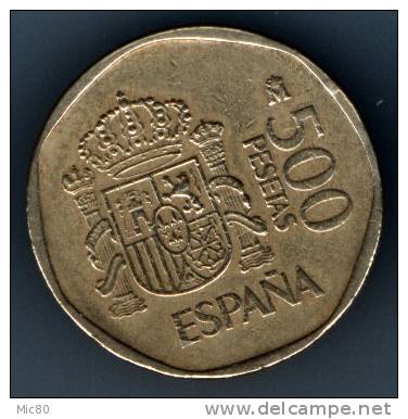 Espagne 500 Pesetas 1988 Ttb - 500 Pesetas