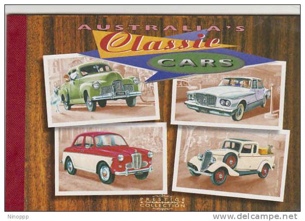 Australia-1997 Classic Cars Prestige  Booklet - Carnets