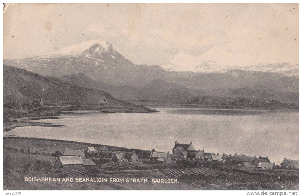 GAIRLOCH / BOISHBHEAN AND BEANALIGIN FROM STRATH - Argyllshire