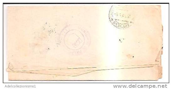 14368)lettera  Con 1£ Imperiale Da Palagonia A Catania Il 28-8-1945 - Marcofilía