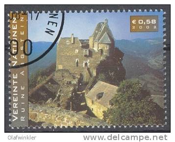 2002 Freimarken - Ruine Aggstein ANK 354 / Mi 353 / Sc 304 / YT 366 Gestempelt / Oblitéré / Used [-] - Gebraucht