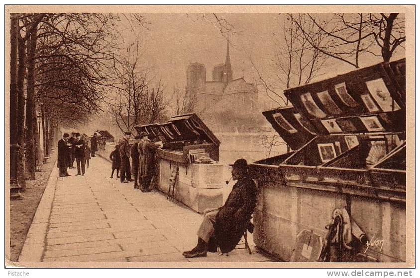 Paris En Flanant - Quai De La Tournelle  - Éditions Yvon # 8  - Non Circulée - The River Seine And Its Banks