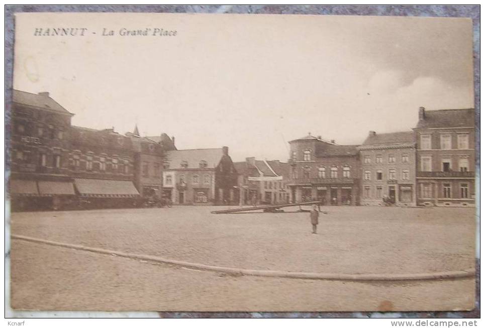 CP De HANNUT " La Grand' Place " . - Hannut