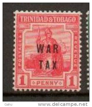 Trinidad Et Tobago 1917/18 ; N ° 97 ; Neuf ; "war Tax" Cote 1998 : 2 Fr. - Trinidad En Tobago (1962-...)