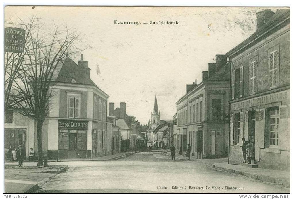 ECOMMOY - Rue Nationale - Ecommoy