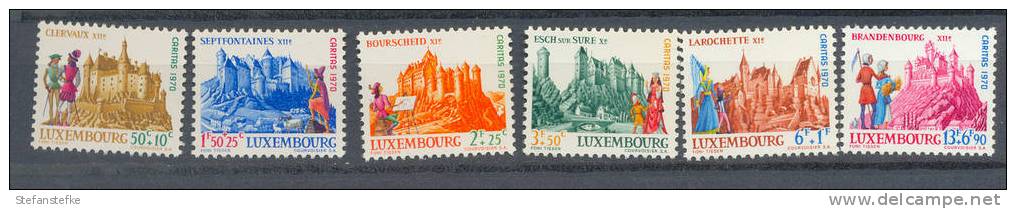 Luxembourg Yvert Nr : 764 - 769  ** MNH  (zie Scan) - Unused Stamps