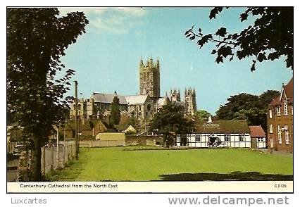 CANTERBURY CATHEDRAL FROM THE NORTH EAST .C.5129. - Canterbury