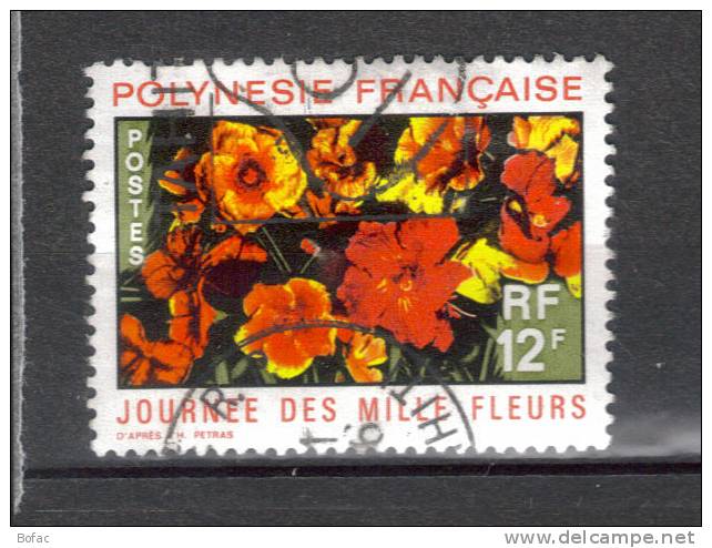 84  OBL    Y&T Rose De Porcelaine  "Fleurs" « Polynésie »  37/11 - Gebruikt
