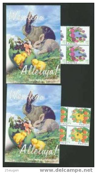 POLAND 2005 EASTER  2 Booklets  MNH - Carnets