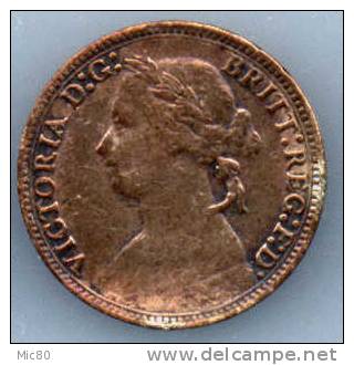 Grande-Bretagne 1 Farthing Victoria 1879 Tb/ttb - B. 1 Farthing