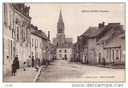 Grez En Bouère : Une Rue - Crez En Bouere