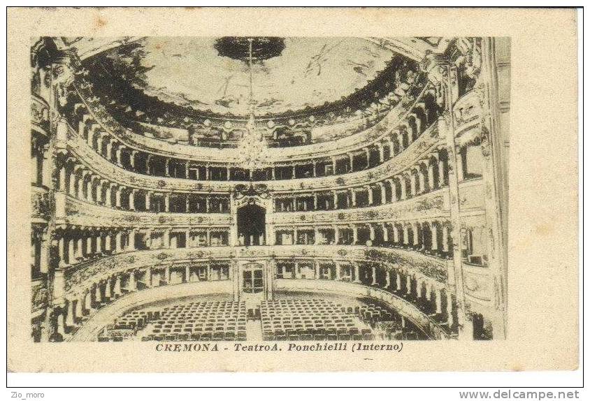CREMONA 1916 Teatro A. Ponchielli (Interno) - Cremona