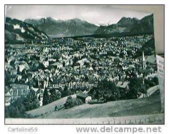 SVIZZERA SUISSE SWITZERLAND CHUR - Gegen Das Rheintal Mit Dem Falknis, Piz Vilan Und Scesaplana V1960? BO15955 - Chur