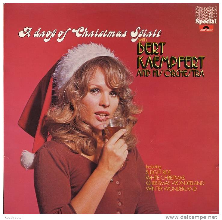 * LP * BERT KAEMPFERT - A DROP OF CHRISTMAS SPIRIT (England 1963) - Christmas Carols