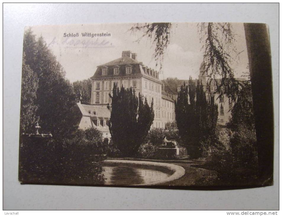 Bad Laasphe. --  Schloss Wittgenstein.    (21 - 7 - 1926) - Bad Laasphe