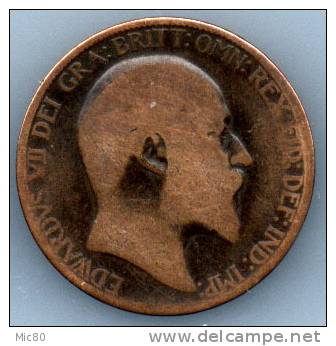 Grande-Bretagne Half Penny Edouard VII 1905 B- - C. 1/2 Penny