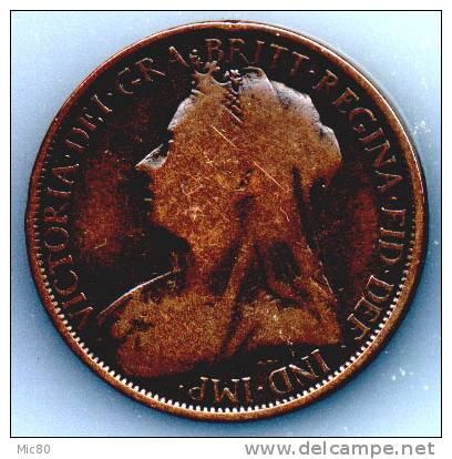 Grande-Bretagne 1 Penny Victoria 1895 Tb - D. 1 Penny