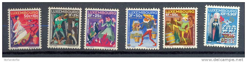 Luxembourg Yvert Nr :  672 - 677 **  (zie Scan)  MNH - Ungebraucht