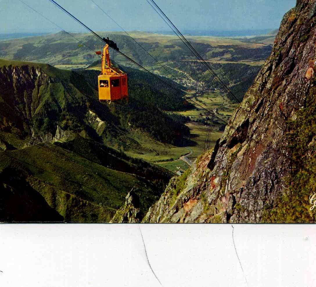 TELEPHERIQUE Du MONT-DORE -SANCY - Funiculaires