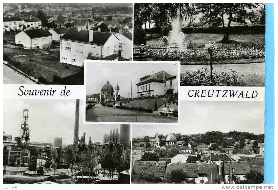 B - 57 - CREUTZWALD - N° 1102 - Souvenir - Creutzwald