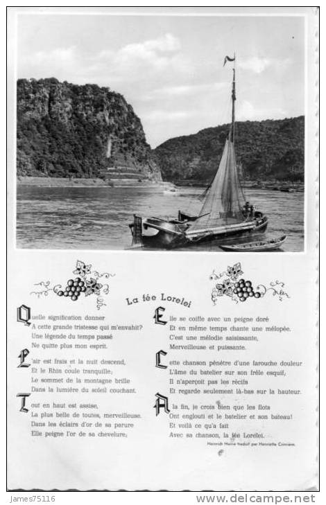 CPA 1964 : LA FEE LORELEI. SUP. - Loreley