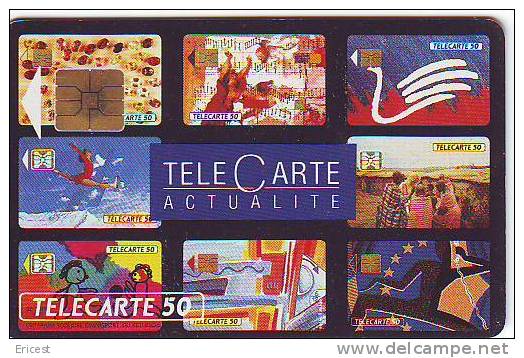 TELECARTE ACTUALITE 50U SO3 04.92 BON ETAT - 1992