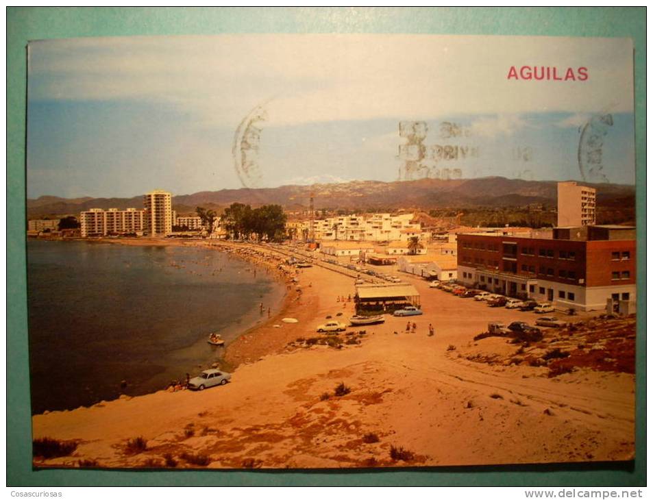 R.2203 MURCIA AGUILAS PLAYA DE LAS DELICIAS AÑOS 60/70 CIRCULADA MIRA MAS POSTALES DE ESTA CIUDAD EN MI TIENDA - Murcia