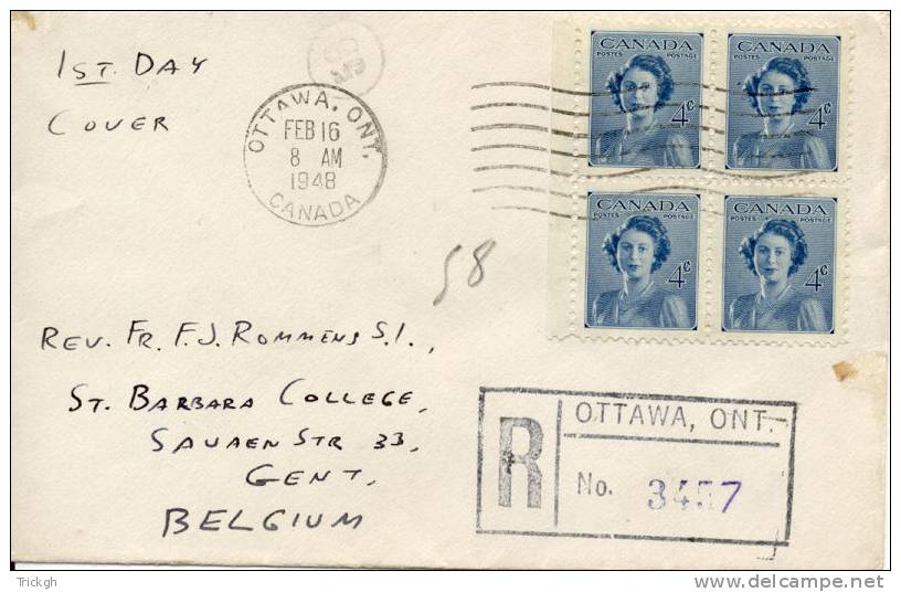 1948 OTTAWA ONT. -- Gent (B) Registred - ....-1951