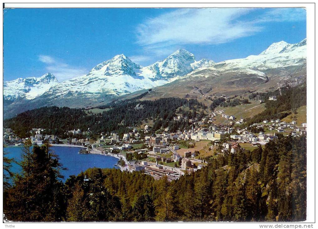 ST MORITZ Mit Piz Julier - Saint-Moritz