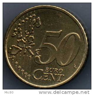 Allemagne 50 Cts Euro 2002 J Sup - Alemania