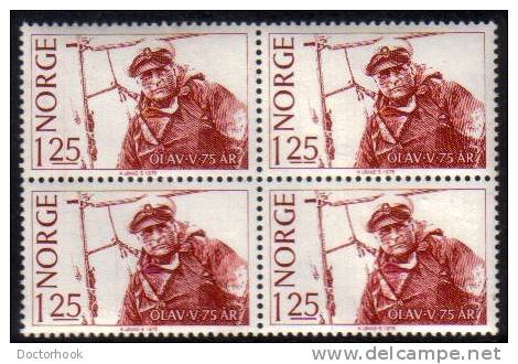 NORWAY   Scott #  731-2**  VF MINT NH Blk4 - Nuovi