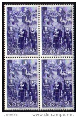 NORWAY   Scott #  731-2**  VF MINT NH Blk4 - Nuovi