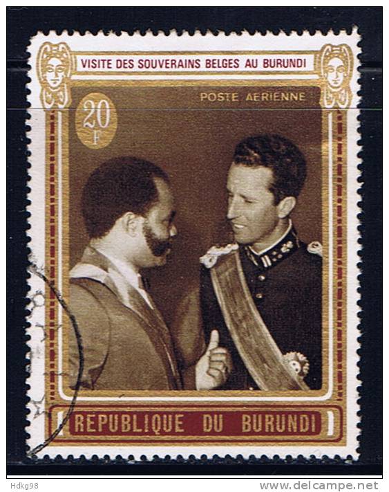 RU+ Burundi 1970 Mi 673-74A Staatsbesuch König Baudouin Und Königin Fabiola - Usati