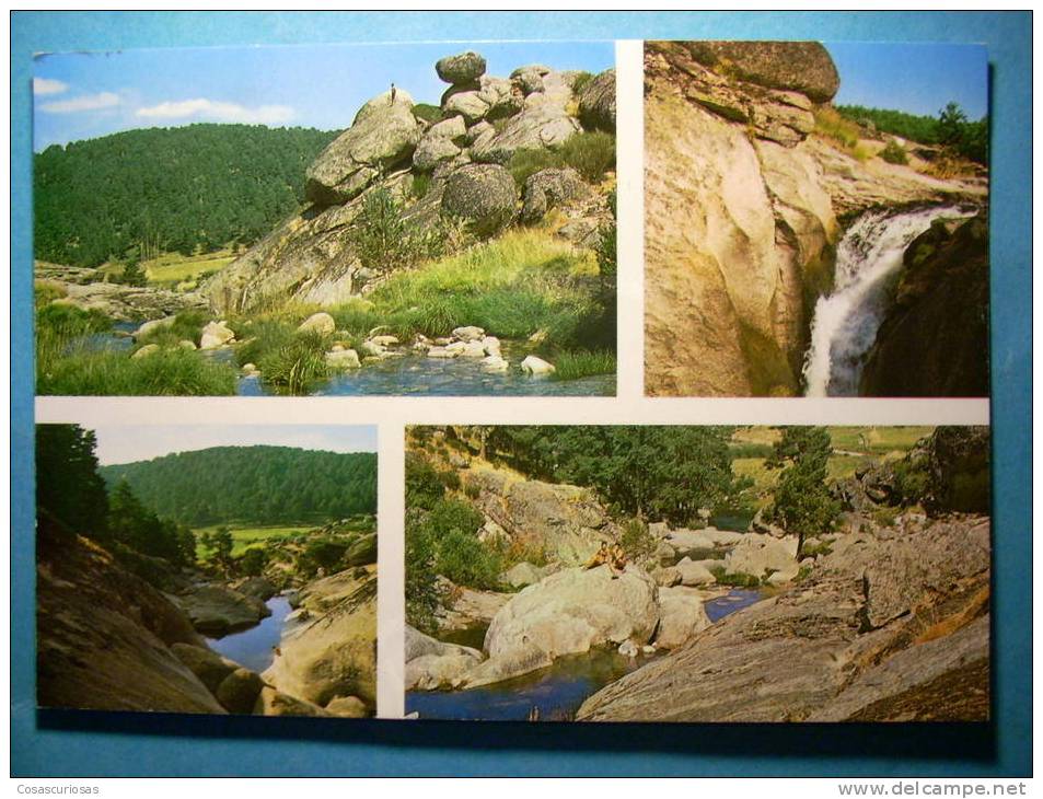 R.7254 CASTILLA Y LEON ÁVILA SIERRA DE GREDOS LAS CHORRERAS AÑOS 70 MIRA MAS POSTALES DE ESTA CIUDAD EN MI TIENDA - Ávila