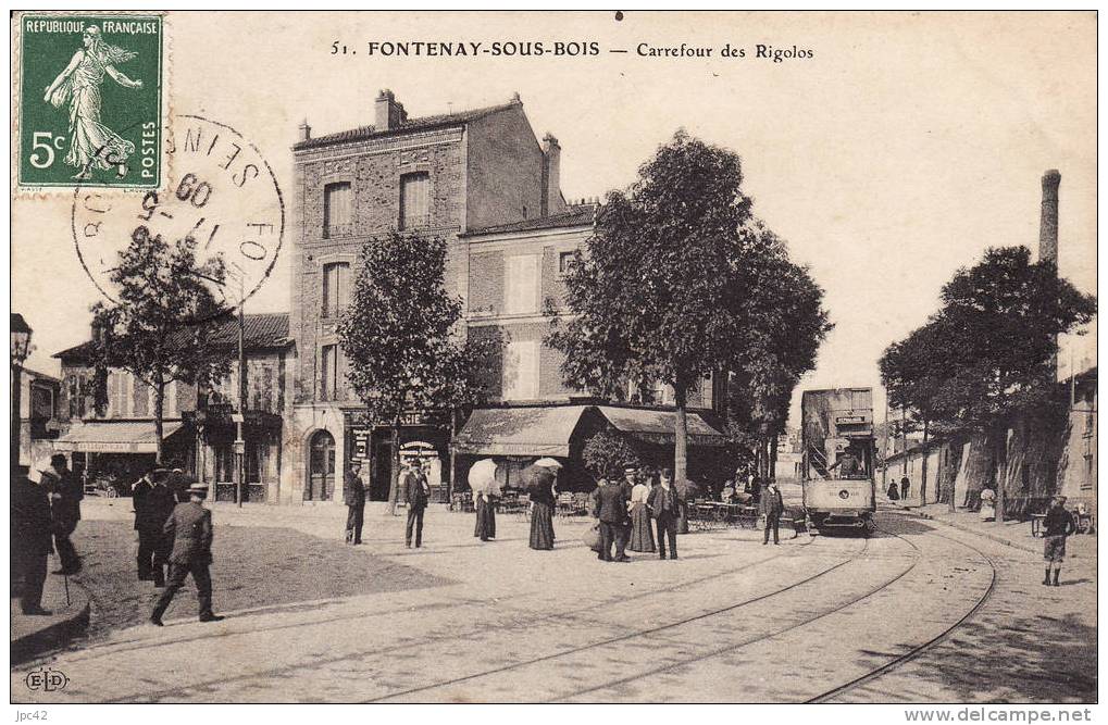 Fontenay Sous Bois Carrefourv Des Rigolos - Fontenay Sous Bois