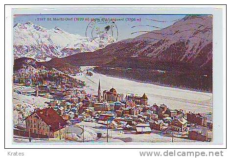 Postcards - St. Moritz - Sankt Moritz