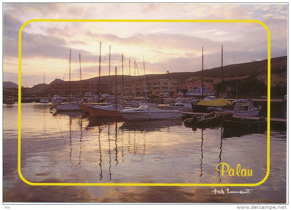 ITALIA 1987~ SARDEGNA PALAU PICCOLO CENTRO BALNEARE. IL PORTO. - Olbia