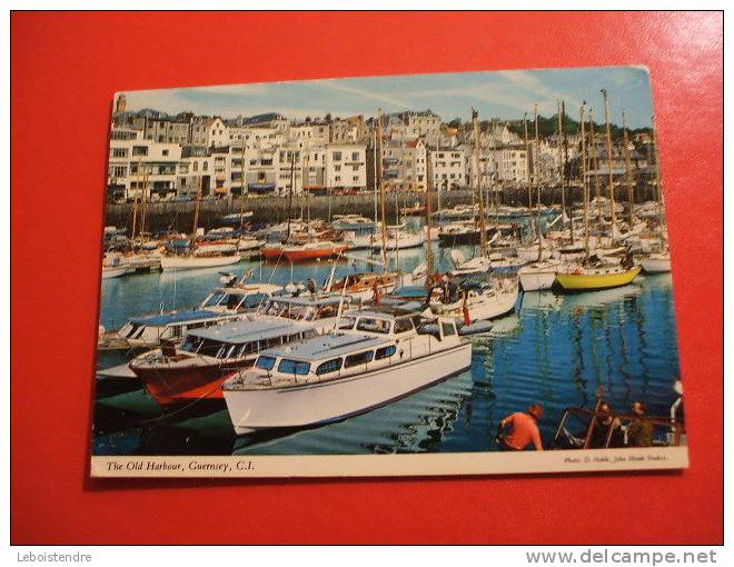 CPM OU CPSM -1978 ILES DE LA MANCHE: GUERNSEY-ST PETER PORT-THE OLD HARBOUR:-CARTE EN BON ETAT - Guernsey