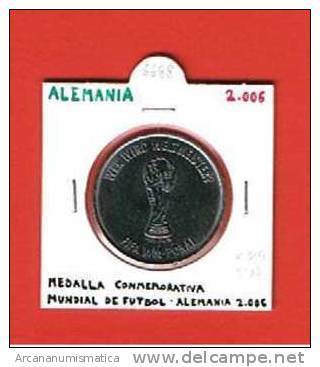 ALEMANIA / GERMANY  MEDALLA CONMEMORATIVA  2.006  MUNDIAL DE FUTBOL  (M-517) DL-6688 - Duitsland