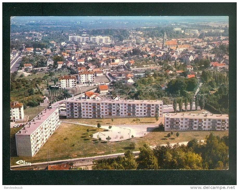 CPSM - Mennecy  (91) - Vue Générale Aérienne De La Résidence Des Hautes Châtries ( HLM Grands Ensembles  H.L.M. COMBIER - Mennecy